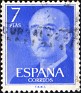 Spain - 1974 - General Franco - 7 Ptas - Azul - Dictator, Army General - Edifil 2226 - 0